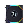 Ventilador Lian Li UNI FAN TL120 LCD RGB PWM Negro 120mm (Pack 3) image number null