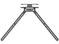 Soporte de TV Logitech Rally Bar TV Mount Negro