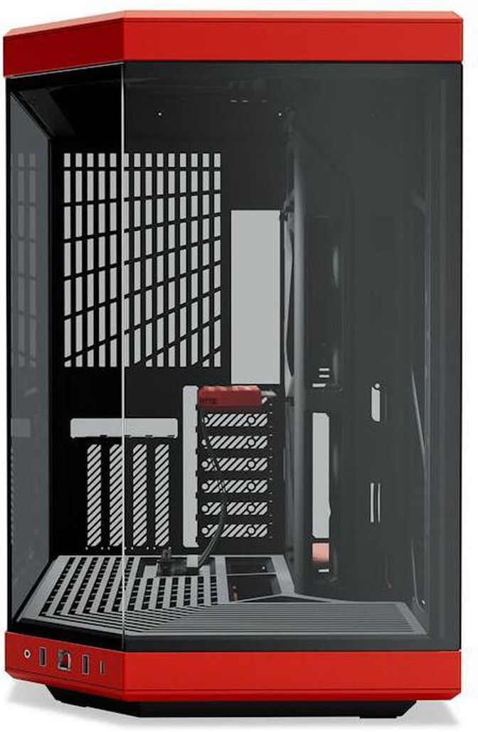 Caja ATX Hyte Y70 Vidrio Templado Negro/Rojo image number 1