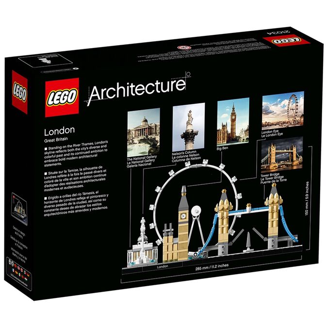 LEGO Architecture: Londres, 468 Piezas (21034) image number 1