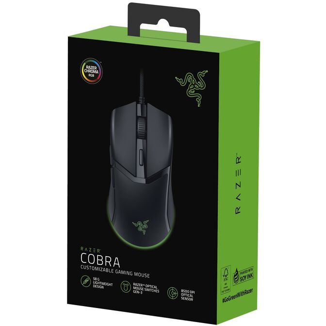 Rat&oacute;n Razer Cobra RGB 8500DPI Negro image number 4