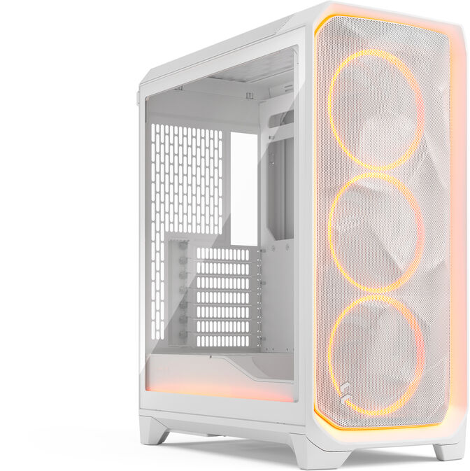 Torre E-ATX Fractal Design Meshify 3 Ambience Pro RGB Blanca TG Clear Tint image number 4