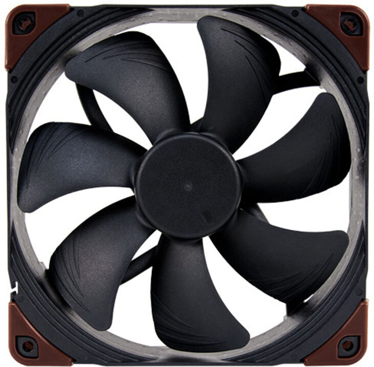 Ventilador Noctua NF-F12 industrialPPC 12v 2000rpm PWM 120mm image number 1