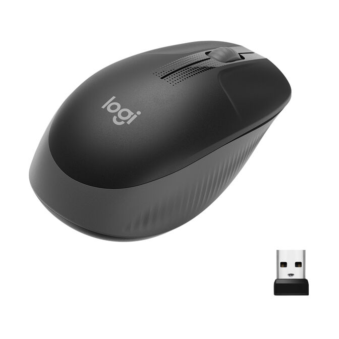 Rat&oacute;n Logitech M190 1000DPI Wireless Negro/Gris image number 5