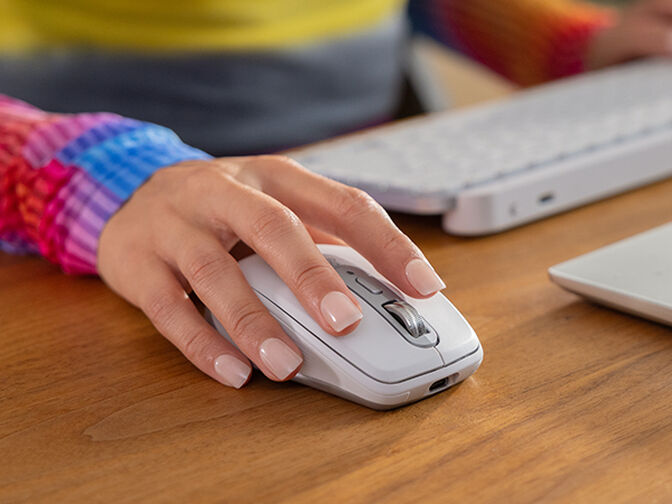 Rat&oacute;n Logitech MX Anywhere 3S for Business 8000DPI Wireless/Bluetooth Gris Claro image number 15