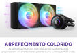 Kit de Refrigeraci&oacute;n L&iacute;quida CPU NZXT Kraken 240 RGB Negro image number null