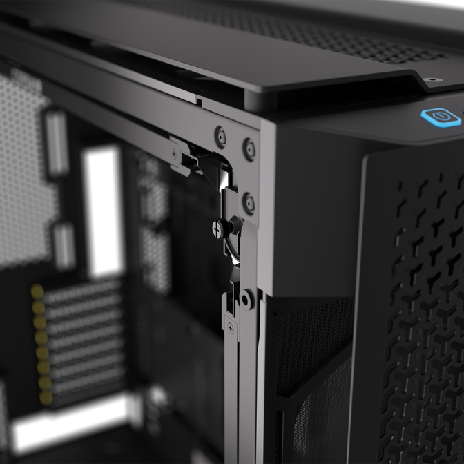 Torre E-ATX Corsair 9000D RGB Airflow Negro Cristal Templado image number 13