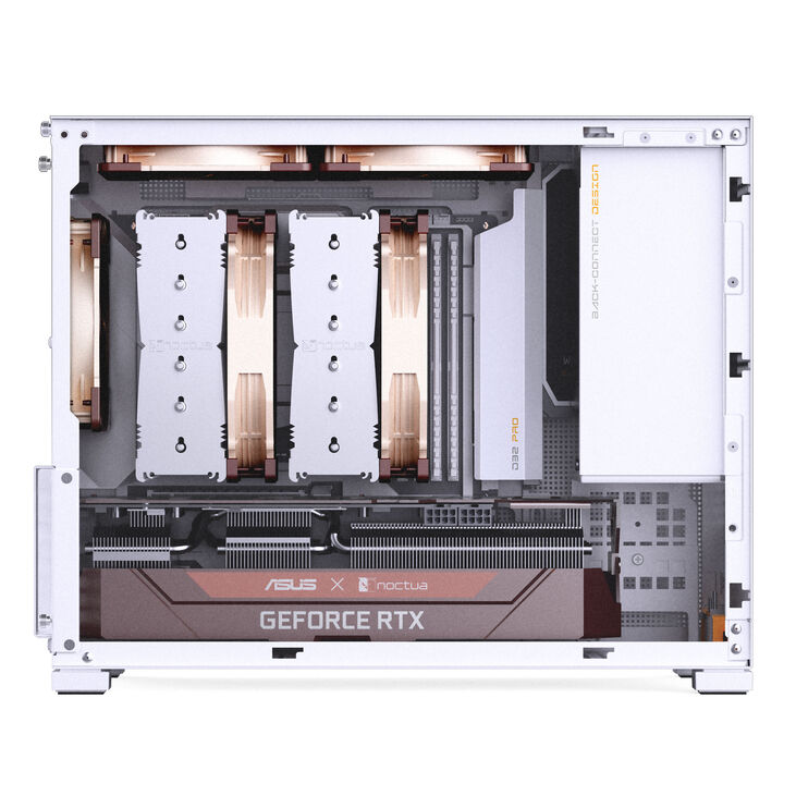 Caja Micro-ATX Jonsbo D32 PRO MESH Blanco image number 9