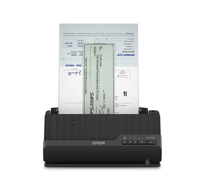 Esc&aacute;ner de Documentos Epson WorkForce ES-C320W image number 4