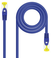 Cable de Red NanoCable RJ45 LSZH CAT.6A SFTP AWG26 2 M Azul