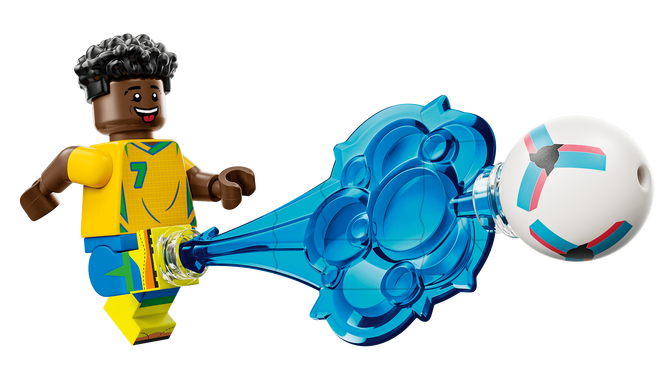 LEGO Editions: Vini Jr. &ndash; Fen&oacute;menos del F&uacute;tbol, 510 Piezas (43027) image number 4