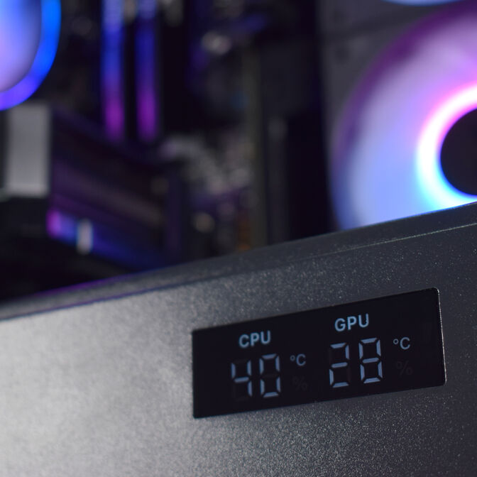 Ordenador AURA Gamer-PC Ryzen 5 7500F 16GB DDR5 1TB RTX 5060 WiFi W11 image number 8