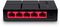 Switch SOHO Mercusys MS105G Mini 5 Portas 10/100/1000 Mbps UnManaged Plug and Play UnManaged