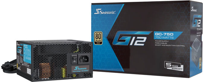 Fuente Seasonic G12 GC-750W 80+ Gold image number 1