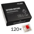 Pack 120 Switches Gateron MX Red para Glorious GMMK image number null