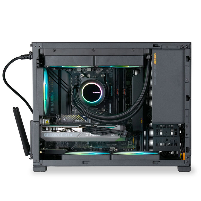 Ordenador AURA Gamer-PC Jonsbo Ryzen 5 7500F 32GB DDR5 1TB RTX 5060 WiFi W11 image number 1