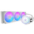 Refrigeraci&oacute;n L&iacute;quida CPU Cooler Master MasterLiquid ATMOS II LCD ARGB 360mm Blanco image number null