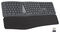 Teclado Ewent EW3290 Ergonómico Multimodo Bluetooth/2.4Ghz Wireless PT Preto