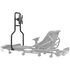 Soporte Pantalla Next Level Racing para Go Kart Plus image number null