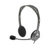 Auriculares Logitech H110 3.5mm Gris image number null