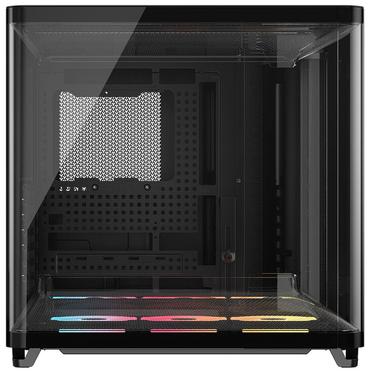 Torre E-ATX Corsair AIR 5400 LX-R Link Negro Cristal Templado image number 2
