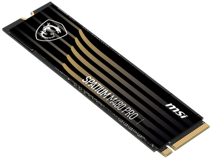 SSD MSI SPATIUM M480 Pro 2TB Gen4 M.2 NVMe (7400/7000MB/s) image number 4
