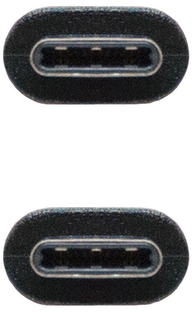 Cable USB 2.0 3A Nanocable USB-C M/M 2 M Negro image number 2