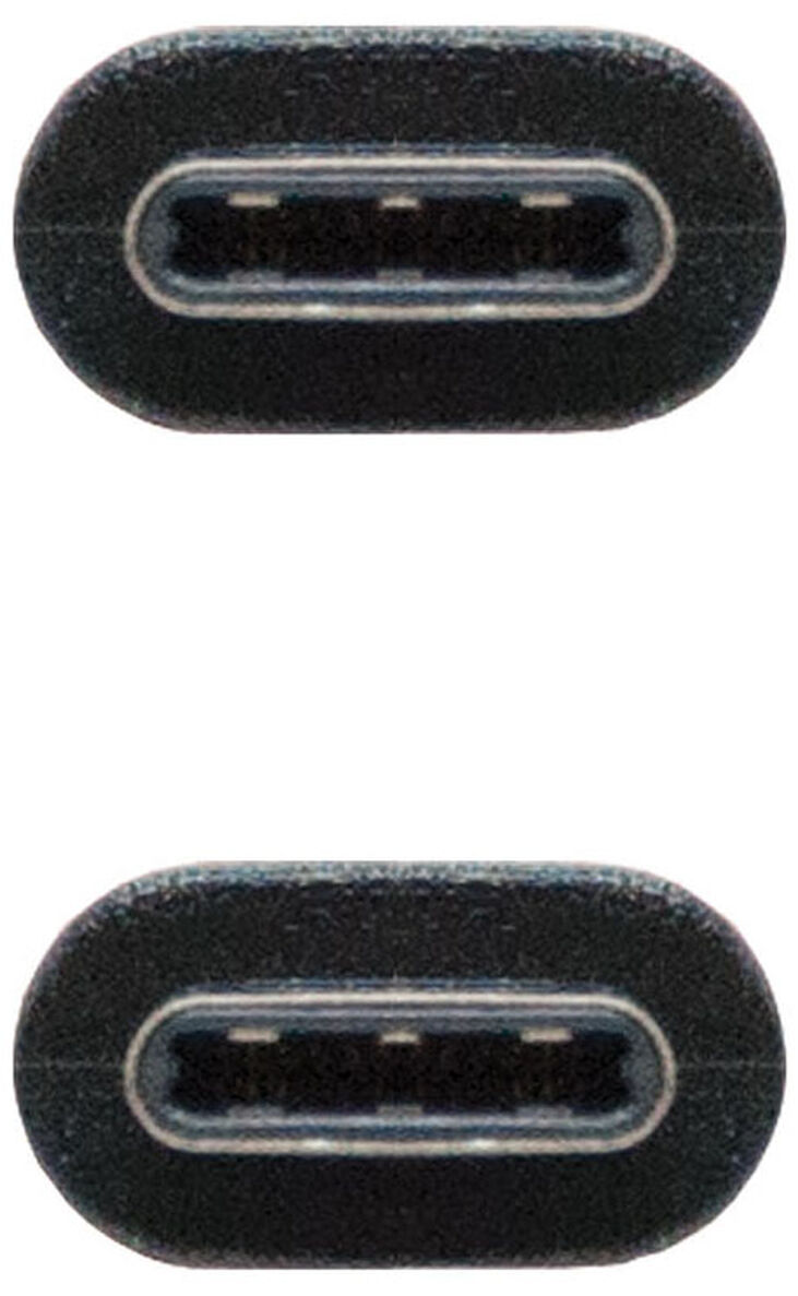 Cable USB 2.0 3A Nanocable USB-C M/M 2 M Negro image number 2