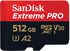Tarjeta de Memoria SanDisk Extreme Pro MicroSDXC UHS-I C10 U3 V30 512GB image number null