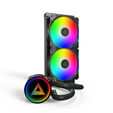 Water Cooler CPU Montech LightFlow ARGB 240mm Negro image number null