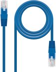 Cable de Red Nanocable RJ45 CAT.6 UTP AWG24 25 CM Azul image number null