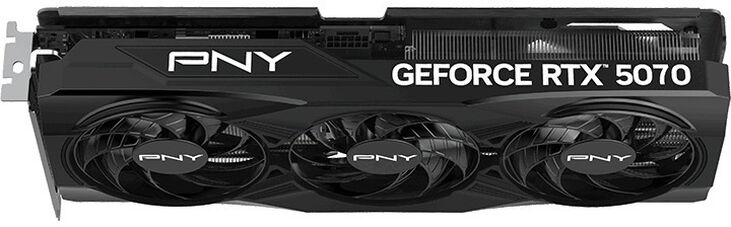 Tarjeta Gráfica PNY GeForce® RTX 5070 Gaming Triple Fan OC 12GB GDDR7 DLSS4 image number 5