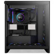 Ventilador NZXT F280X Perfomance RGB Single-Frame Negras - Duplo Vent&iacute;lador 140mm (280mm) image number null