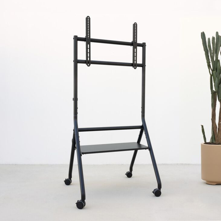 Soporte Móvil Tooq iDREAMS 37" a 86" Máx. 80Kg Negro image number 3