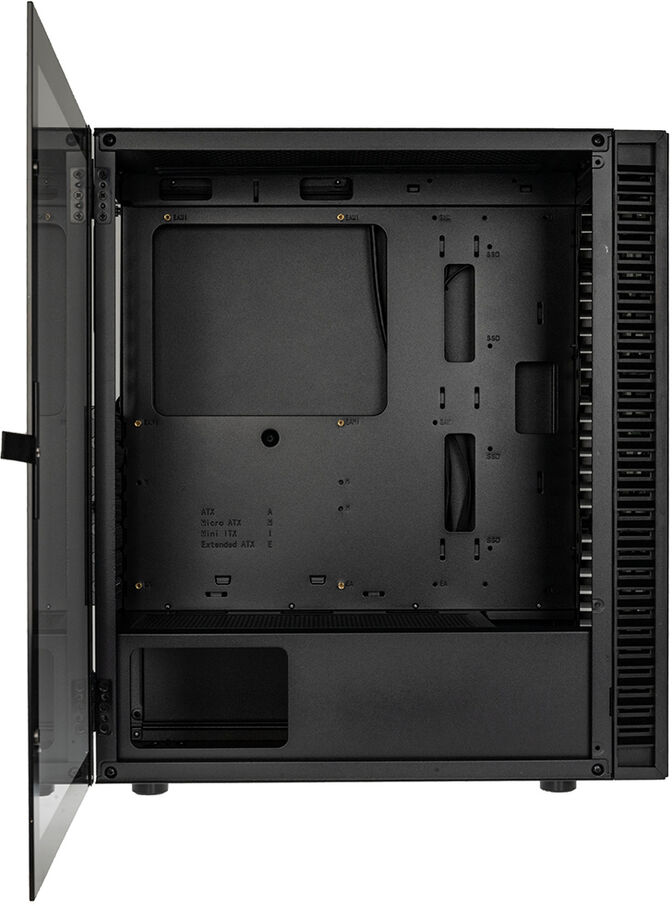 Caja ATX Kolink Observatory HF Glass Core Negro image number 4