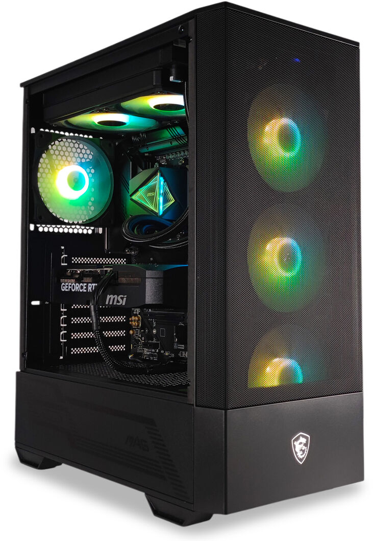 Ordenador King Mod Gamer-PC Powered by MSI Ryzen 7 7800X3D 32GB DDR5 1TB RTX 5070 WiFi W11 image number 1