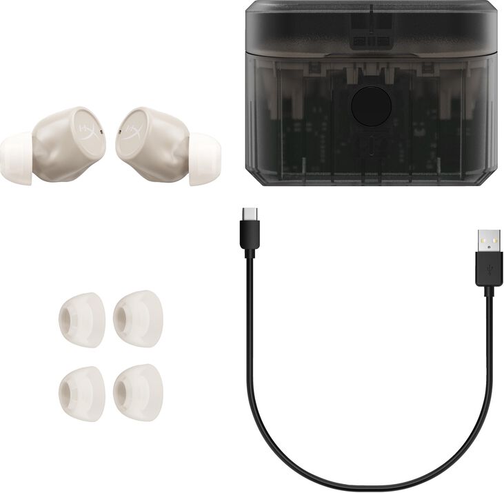 Earbuds HyperX Cirro Buds Pro Bege image number 4
