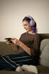 Auriculares SteelSeries Arctis Nova 3P Wireless/Bluetooth Lavanda image number null