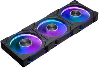 Ventilador Phanteks D30 PWM reverse Airflow D-RGB Negro Pack 3 - 120mm