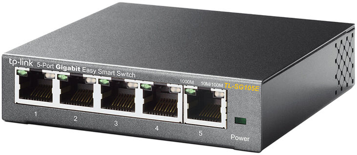 Switch TP-Link TL-SG105E 5 Portas Gigabit Easy Smart image number 2