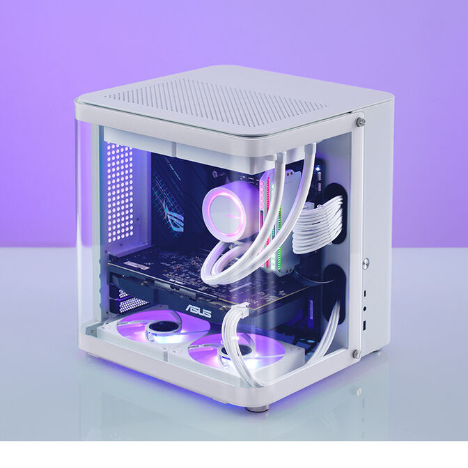 Caja Micro-ATX Jonsbo TK-1 2.0 Vidrio Templado Blanco image number 30