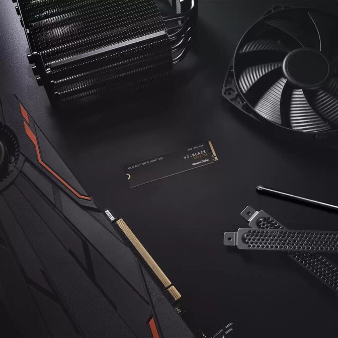 Disco SSD Western Digital Black SN770 2TB Gen4 M.2 NVMe (5150/4850MB/s) image number 3