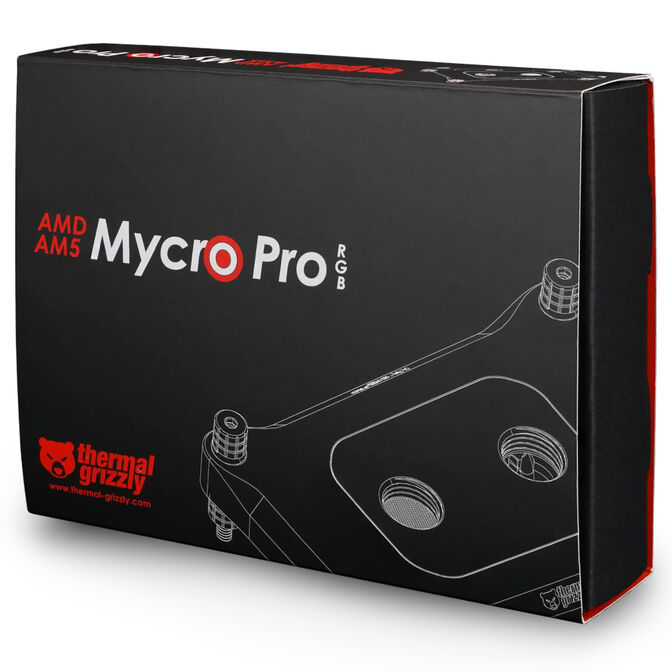 Bloco Thermal Grizzly Mycro Pro RGB AM5 image number 7