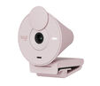 Webcam Logitech Brio 300 Full HD 1080p USB Type-C Rosa image number null