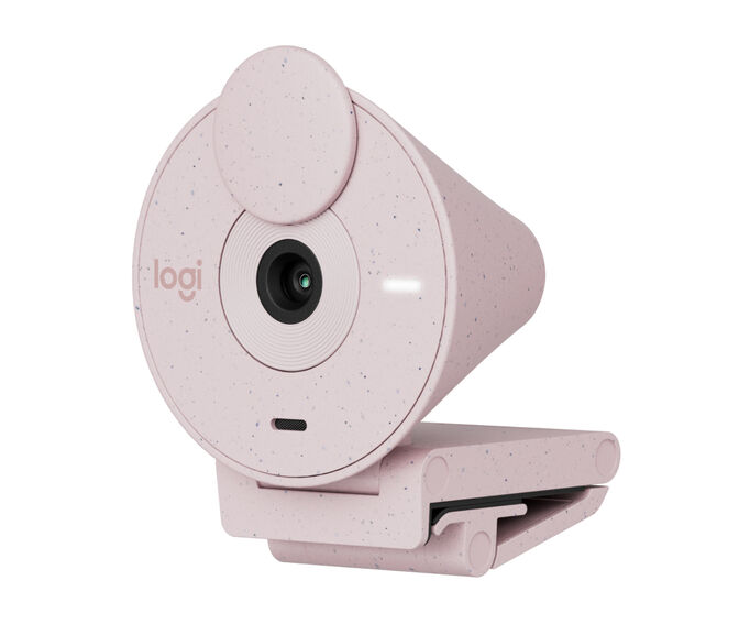 Webcam Logitech Brio 300 Full HD 1080p USB Type-C Rosa image number 4