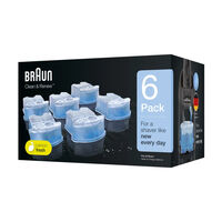 Recambios de Limpieza Braun Clean & Renew CCR 6 Pack 6 Unidades