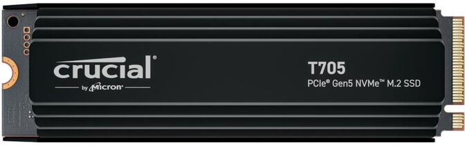 SSD Crucial T705 HS 1TB Gen5 M.2 NVMe 2280 (13600/10200MB/s) image number 0