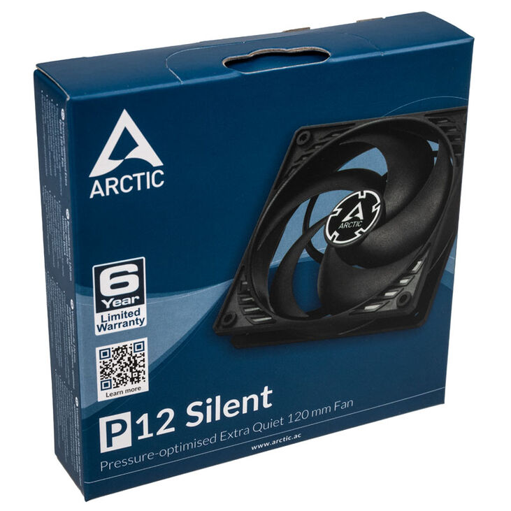 Ventilador Arctic P12 Silent 120mm - Negro image number 4