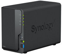NAS Synology Disk Station DS223 - 2 Baías - 1.7GHz 4-core - 2GB RAM