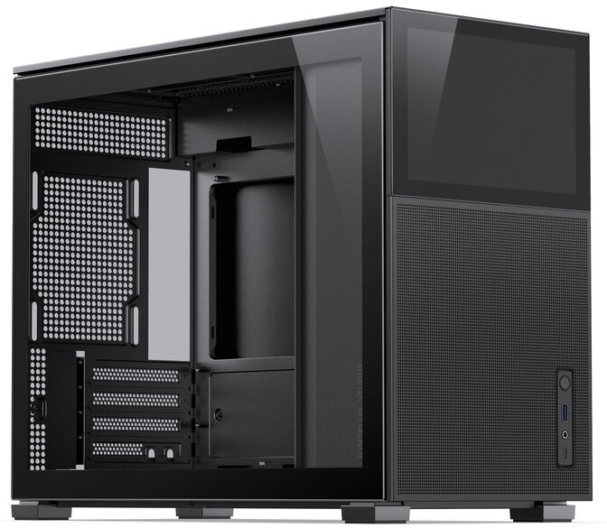 Caja Micro-ATX Jonsbo D31 MESH con Visor Vidrio Templado Negro image number 1